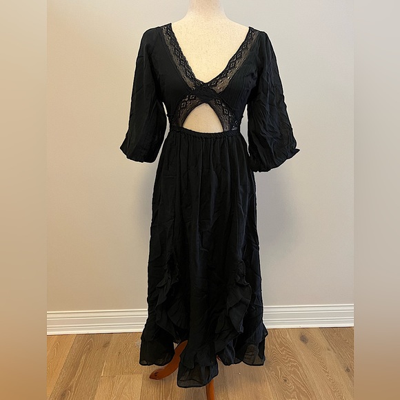FREE PEOPLE NWT SIZE: XS Sold Out X’s and O’s Midi - Picture 4 of 8
